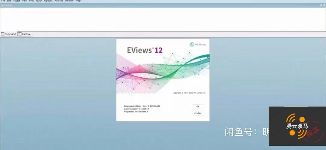 Eviews软件远程安装 12版适配win系统永久版送学习教程计量经济-图0