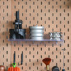 Perforated board hole position 28 10cm large platform storage rack