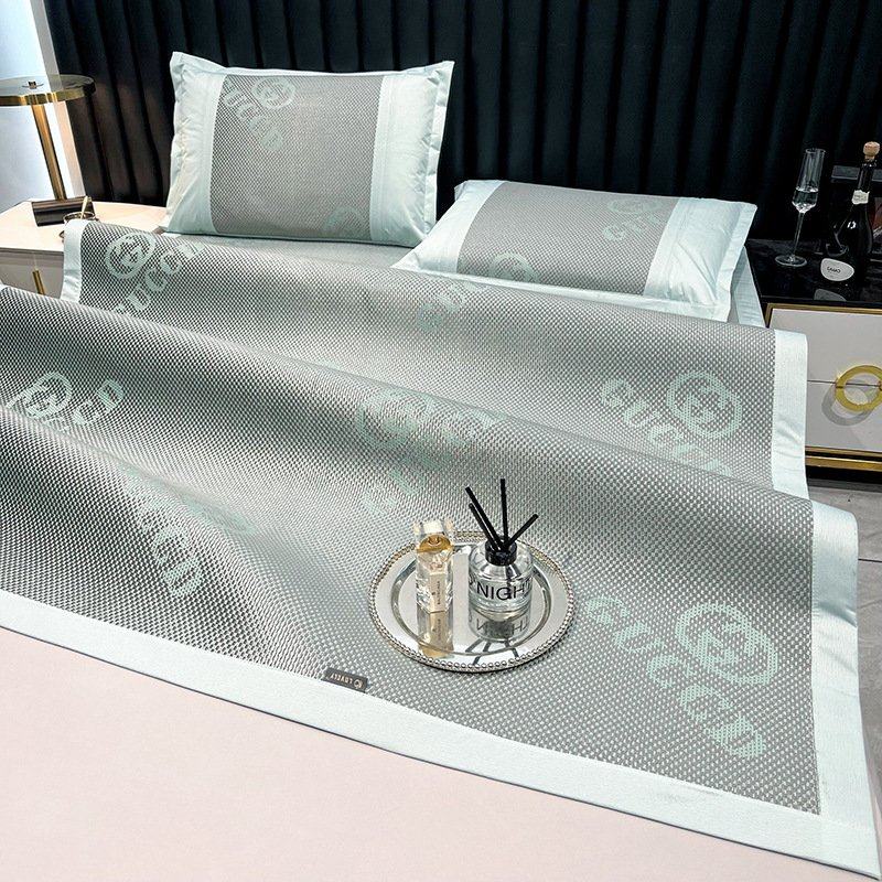 A类冰藤席冰丝凉席家用三件套夏季空调席可水洗折叠床席1.5m1.8m,淘宝优惠券,粉丝福利购,淘宝优惠卷