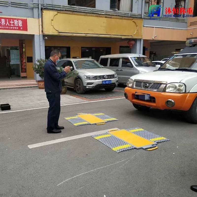 道路治超汽车称重便携式地磅贵州销售120吨无线两块板轴重仪厂家-图2