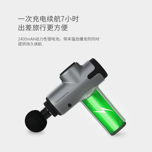 便携式迷型筋枪minGQIi腿部腹部按摩膜器专你业按摩枪礼品肌肉按-图3