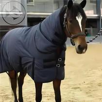 Winter plus cotton windproof horseback riding training equipped with anti-cold horse stalwarts with neck garb and cotton resistant cold dwarf horse