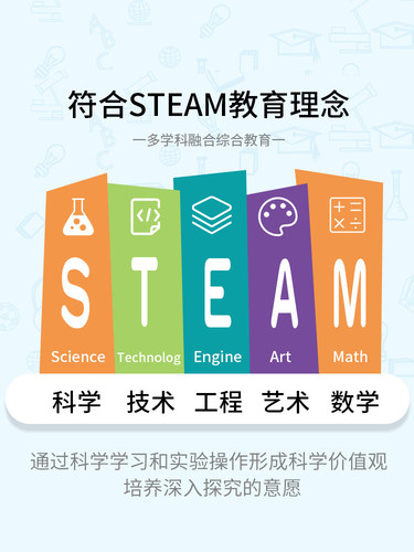 科学实验套装手摇发电机科技制作小发明diy手工益智科学内容 - 图3