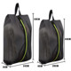 Carry-readable portable shoe storage bag