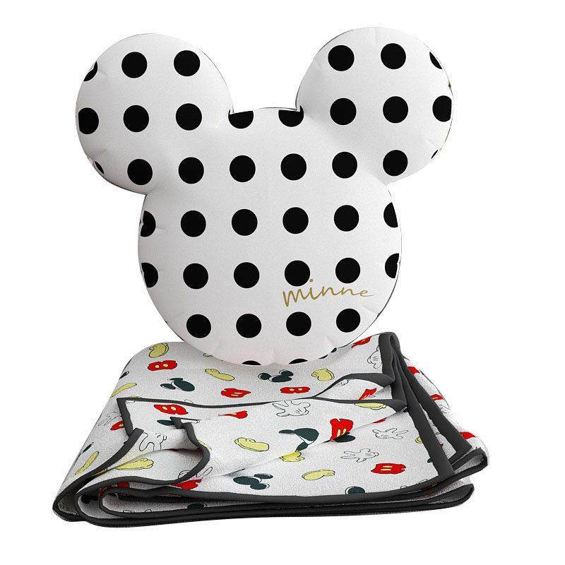 米奇抱枕被子两用毯子二合一北欧ins风车载卡通汽车米妮靠枕靠垫,淘宝优惠券,粉丝福利购,淘宝优惠卷