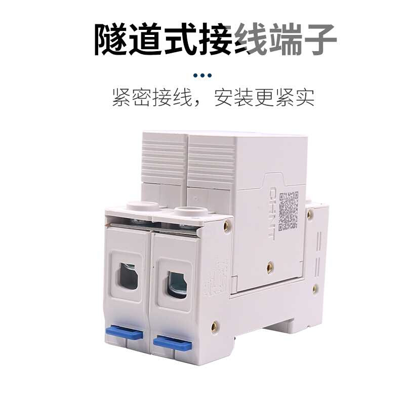 C正NT泰浪-涌保护器220V家用电涌NXUII 2P 20kA避雷器H代替NU6-Ⅱ - 图0