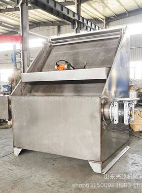滚筒微虑干湿分离机养殖场粪便沼渣脱水机不锈钢餐厨泔水脱渣设备