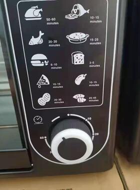 英文版48L大容量电烤箱家用多功能加热烘焙加热烤箱直销