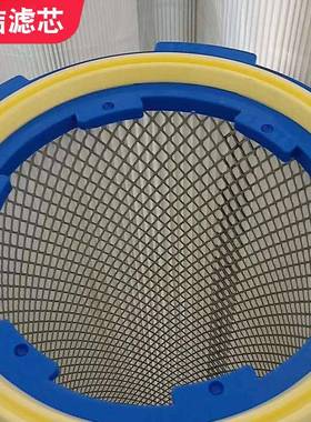 喷涂喷沙除尘滤筒滤芯防PTFE静电阻燃覆膜粉尘滤网