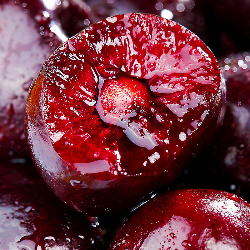  一大包零食车厘子/樱桃