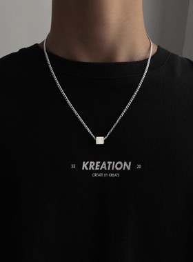 柒次方钛钢项链不掉色