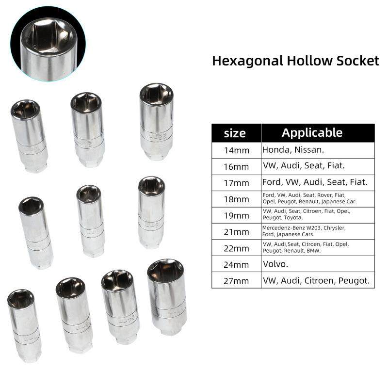 47件套避震器上座螺丝拆卸器 避震塔顶拆装工具 减震螺丝紧固套筒,淘宝优惠券,粉丝福利购,淘宝优惠卷