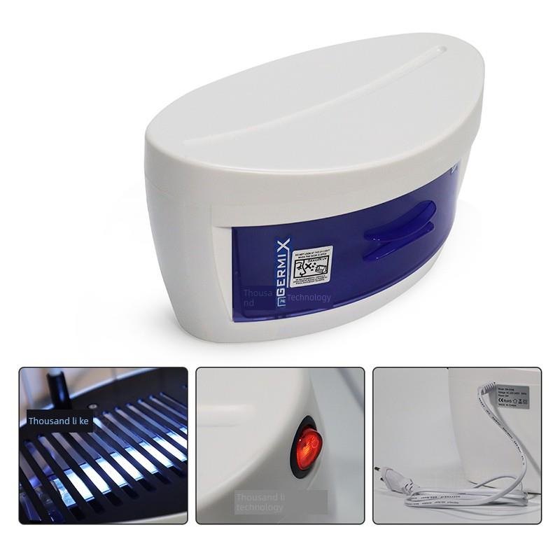 Medical beauty salon high temperature tools mobile phone toothbrush mini dental mold disinfection cabinet hair salon eyelash room card heating box