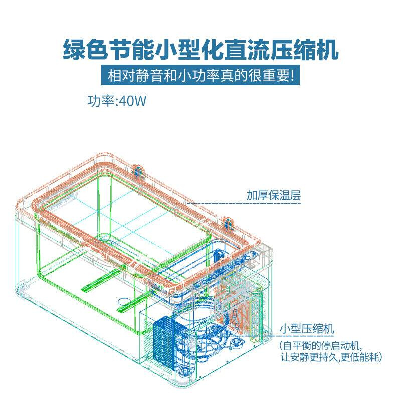 两用雷克萨斯ES200ES260车载冰箱压缩机制冷通用车家冷冷冷冻适用 - 图0