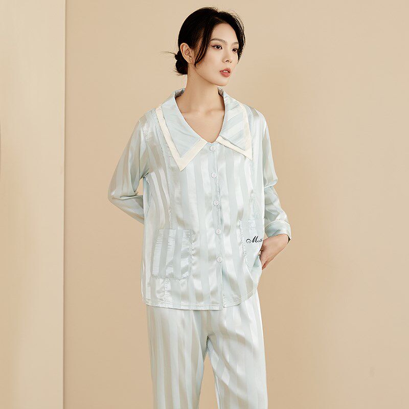 月子服夏季薄款冰丝孕妇哺乳睡衣怀孕期专用产妇住院服家居服套装,淘宝优惠券,粉丝福利购,淘宝优惠卷