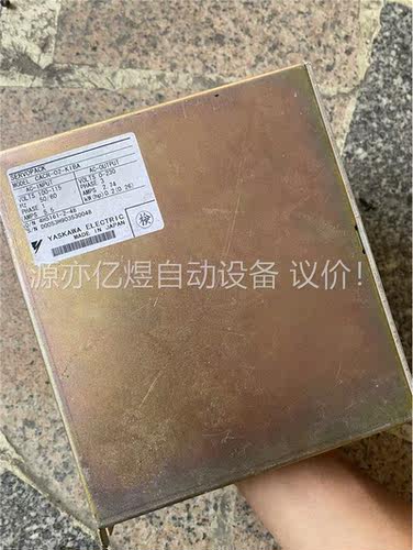 安川驱动器，CACR-02-KIBA，成色很新，片实拍(议价) - 图0