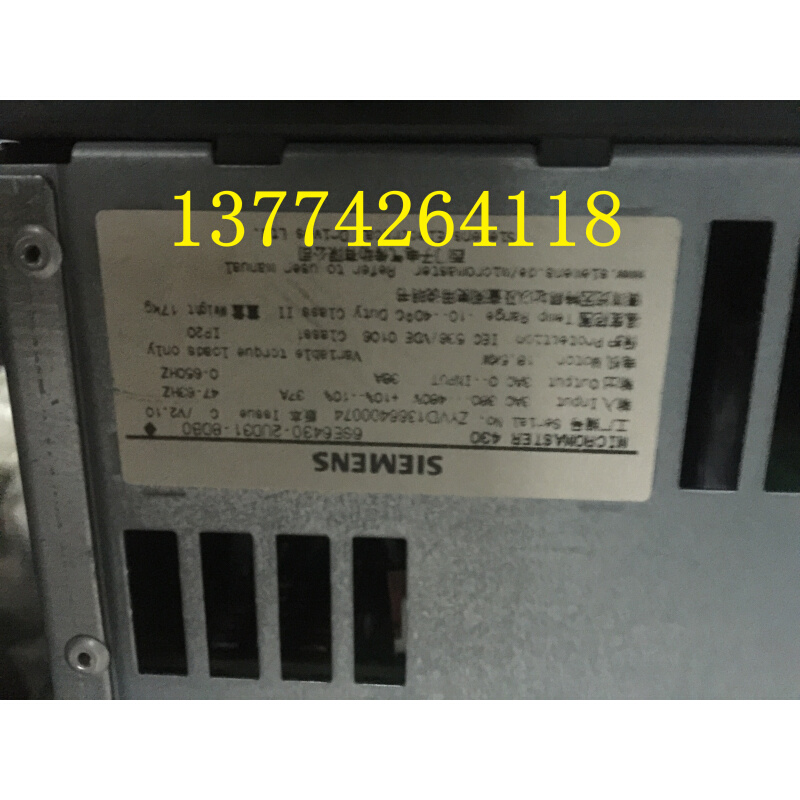 拆机MM430变频器6SE6430-2UD31-8DB0 18.5KW 380V成色漂亮 - 图0