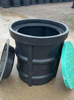 雨水渗透井300*500*600方形渗透雨水溢流井收水口检查井筒三件