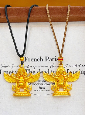 金店同款沙金古法大鹏金