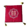 Thick flannel wedding kneeling cushion with happy words, festive bride's tea ceremony, change of mouth, sitting cushion, cushion, wedding supplies, new Chinese style