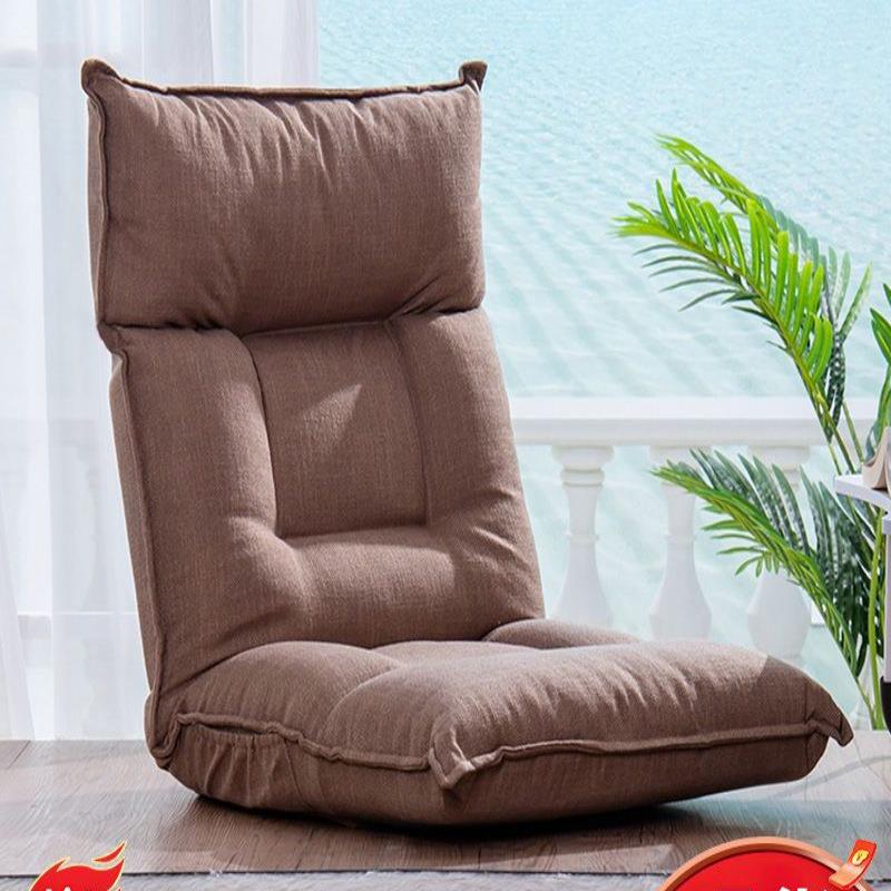 Lazy sofa tatami single folding bed backrest seat dormitory Japanese style cushion bay window small tea body