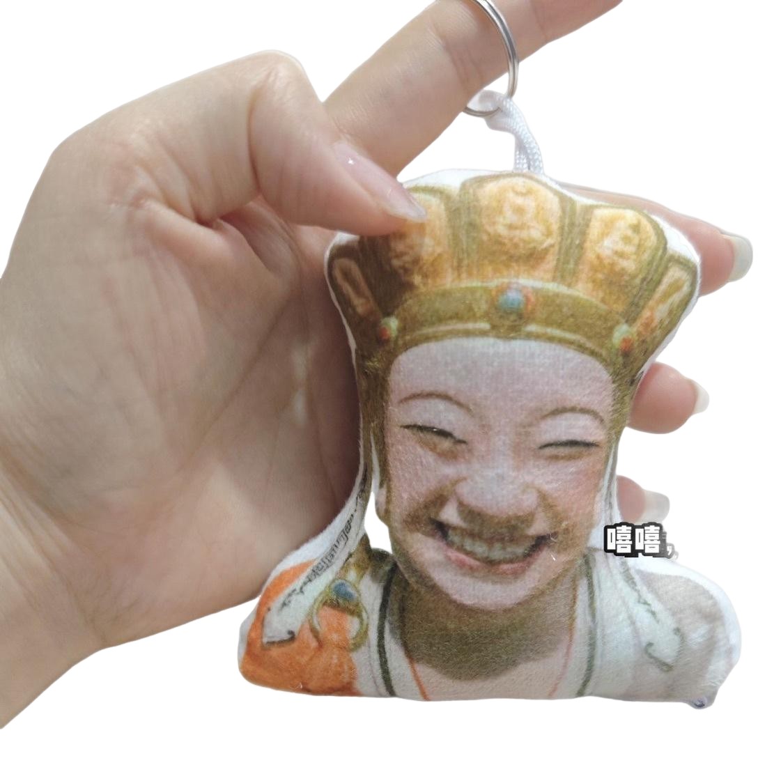 无语菩萨发声挂件玩偶语音说话表情包真的无语死了钥匙扣解压玩具 - 图3