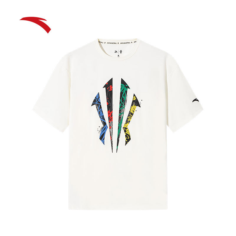 安踏凯里·欧文系列丨篮球冰丝短袖男女夏季透气t恤上衣172521109,淘宝优惠券,粉丝福利购,淘宝优惠卷