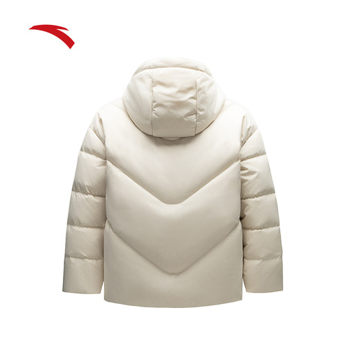 安踏速暖羽绒丨短款羽绒服女士春季新款保暖面包服外套162447939 - 图1