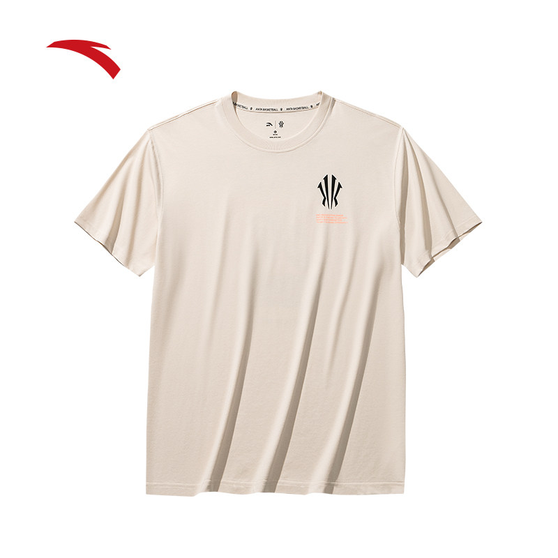 安踏凯里·欧文系列丨短袖t恤男女同款冰肤抗菌运动上衣172531111,淘宝优惠券,粉丝福利购,淘宝优惠卷