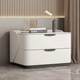 Smart bedside table simple modern bedroom home new style light luxury minimalist Italian solid wood bedside storage