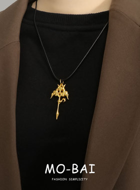 卡通二次元游戏周边罗刹十字架项链cos道具钥匙扣包包装饰品挂件