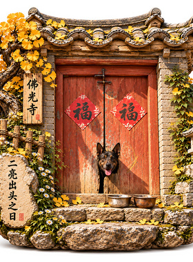 【山西忻州佛光寺冰箱贴】五台县二亮出头之日五台山旅游文创磁贴
