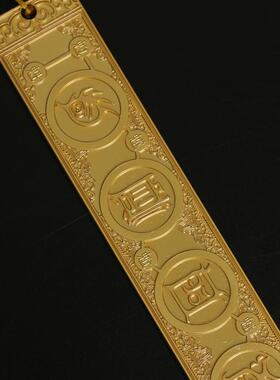 厂价 北斗七星锌合金镀金三才五帝尺