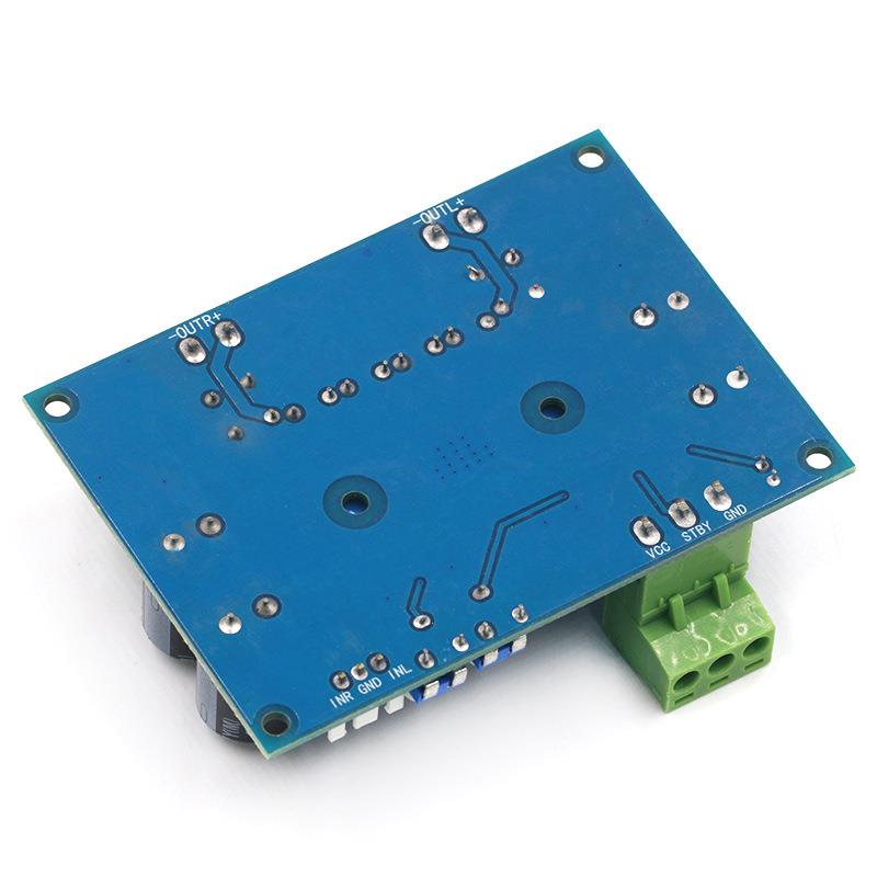 High-power digital power amplifier board TPA3116D2 chassis dedicated to plug-in 5-28V output 120W/4-8