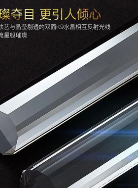 过道水晶灯2025年新款走廊入户玄关过道灯轻奢衣帽间阳台灯