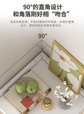 转角柜餐厅角落柜墙边省空间置物柜客厅卧室墙角落地收纳角柜书柜