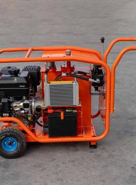 直销多功能液压动力站手推液镐属具动力站汽油液压动力源