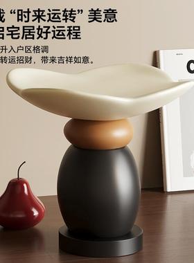 中古风时来运转摆件钥匙收纳玄关客厅桌面创意高级装饰品乔迁礼物