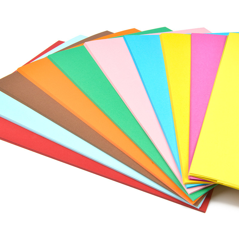 A4彩色卡纸160g180g硬卡纸贺卡纸100张儿童diy绘画创意手工纸彩纸,淘宝优惠券,粉丝福利购,淘宝优惠卷