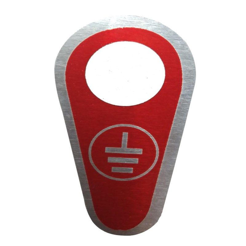 6mm铝接地标志牌8接地线10设备标示牌4孔1000只M5螺丝标识贴12,淘宝优惠券,粉丝福利购,淘宝优惠卷