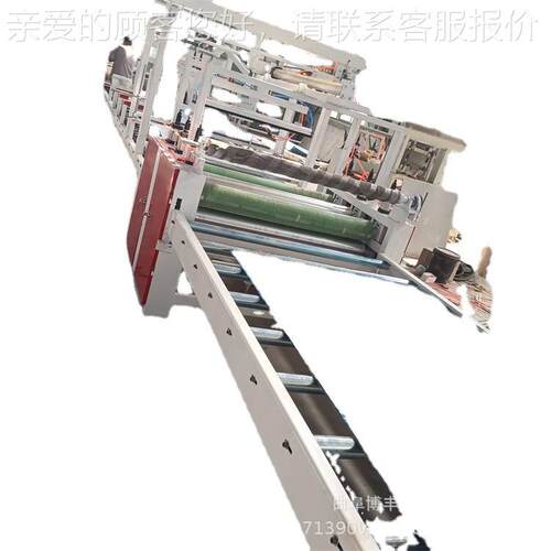 木饰面板双涂胶贴面机 自动具家板覆贴面机膜机面 木塑实心大板全 - 图3
