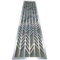 Window Sign Custom Aluminum Wall Door Head Curtain Flower Sculpted Aluminum Veneer Aluminum Veneer Exterior Wall Flowers