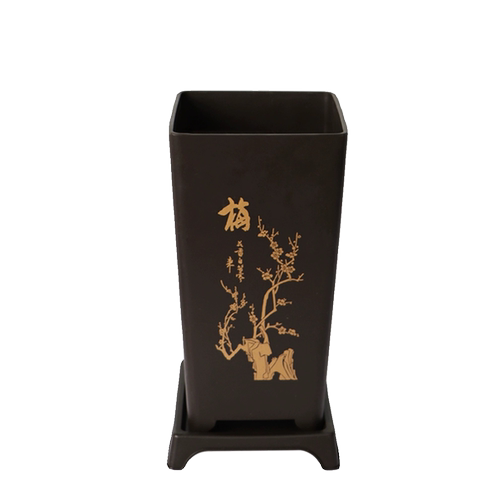 高档兰花盆家用大口径蝴蝶兰君子兰花盆仿紫砂兰花盆专用塑料花盆 - 图3