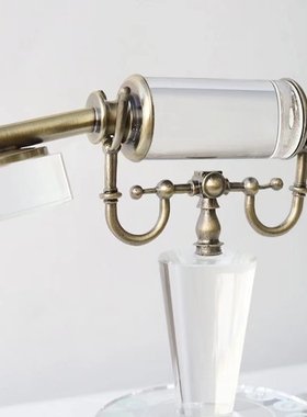 新中式复古水晶电话机桌面茶几