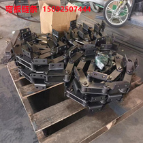 Customized carbon steel metal industrial chain large pitch roller chain bending plate transmission single row double-row bending plate factory