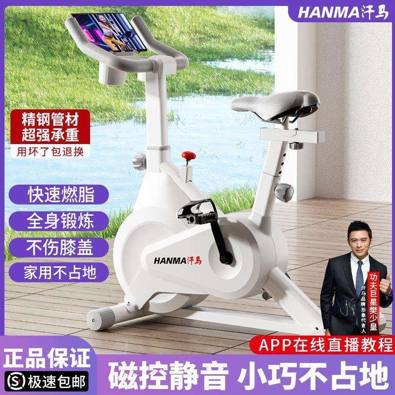 Hanma home spinning silent exercise bike home pedal indoor sports bike exercise fitness equipment
