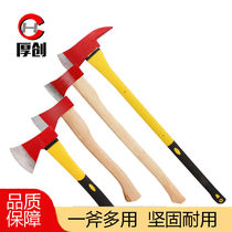 Thick-wound inspection axe Tomahawk Emergency Tomahawk Multipurpose Breaking Axe & Axe Head Firm Durable Miniature Fire Station Accessories