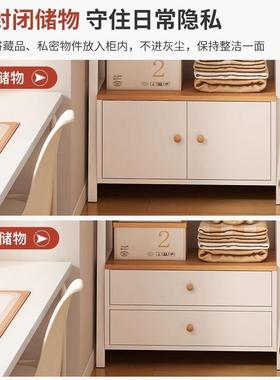 置物架落地多层收纳架子靠墙家用卧室靠墙斜梯形客厅房间柜子书架