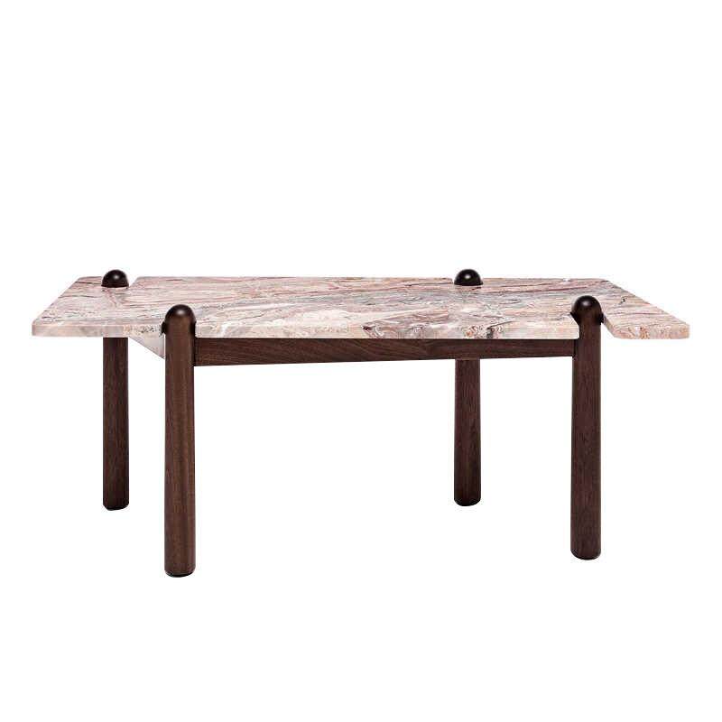 户外花园长边几大理石实木客厅家用茶桌藤编阳台小茶几圆桌子轻奢,淘宝优惠券,粉丝福利购,淘宝优惠卷