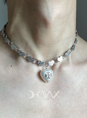 好诶/Springtime系列 · 皎洁爱心项坠项链
